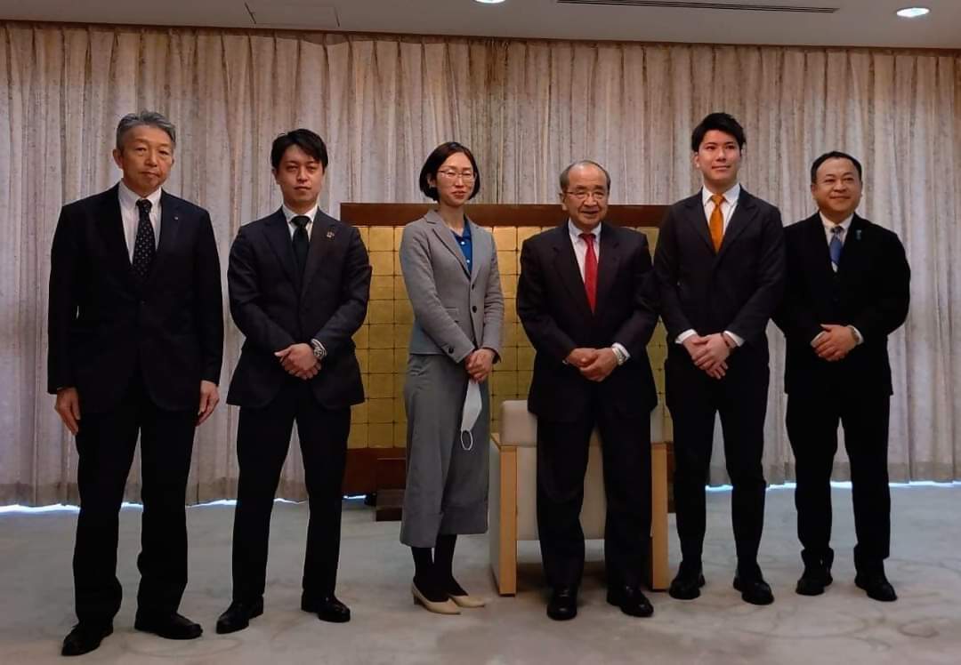 県庁の様子