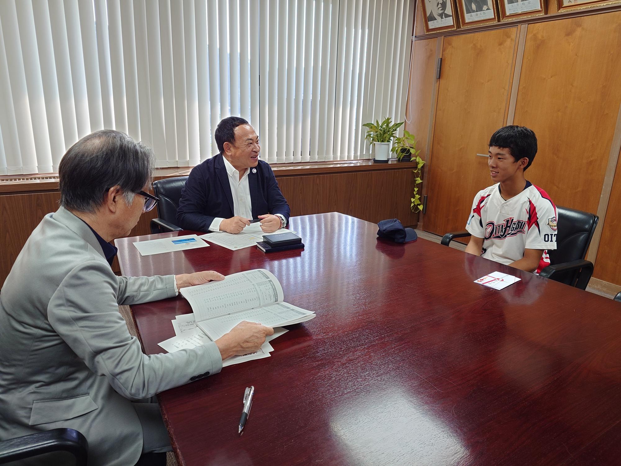 後藤選手の出場報告1