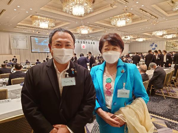 仙台市長との集合写真