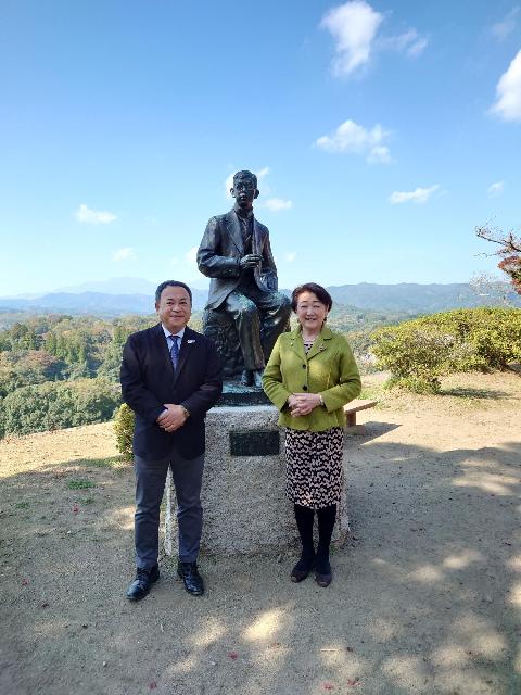 仙台市長岡城視察