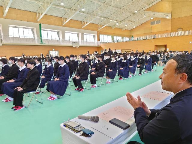 大分県立竹田高等学校入学式