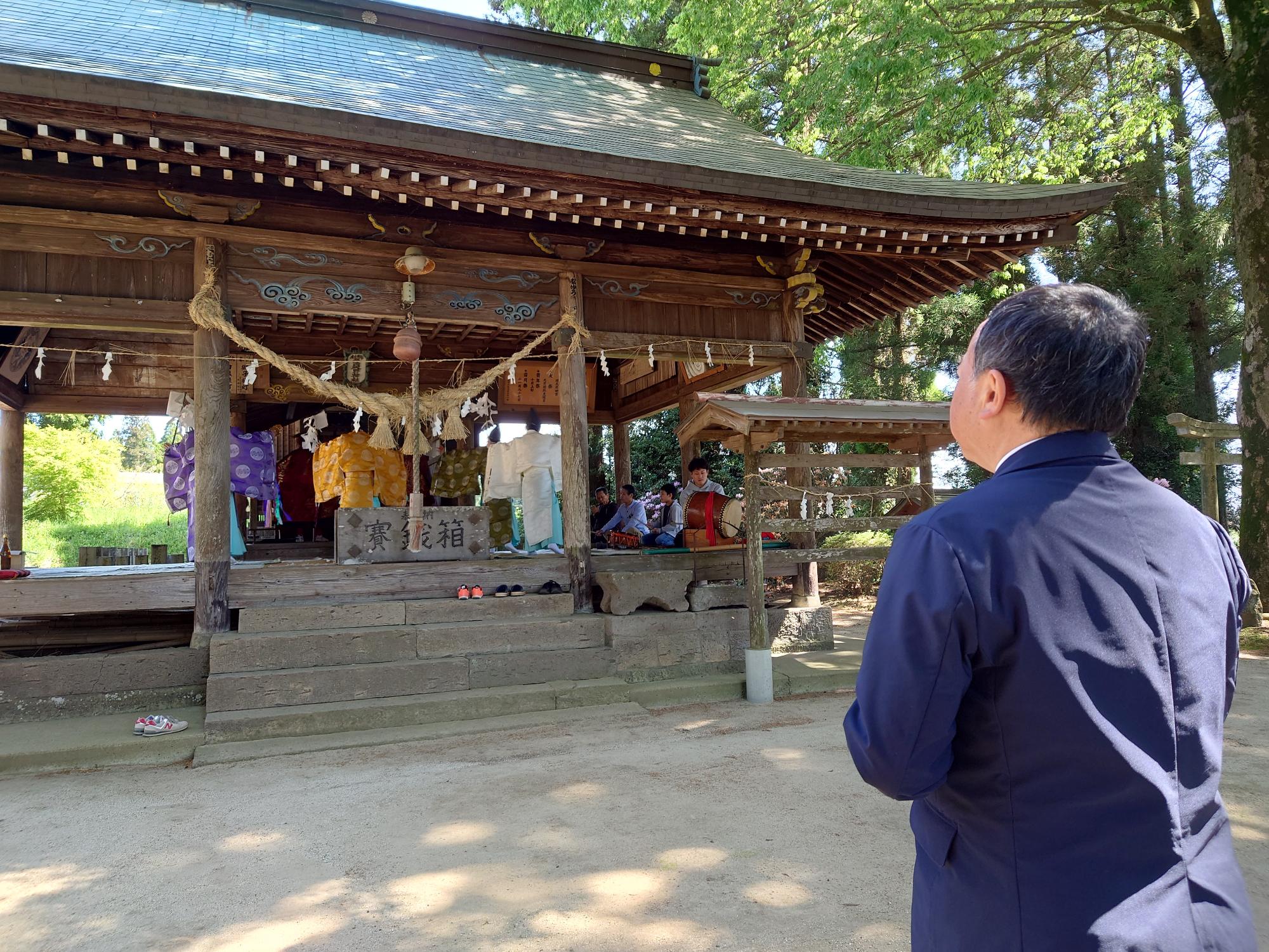 禰疑野神社病除祭