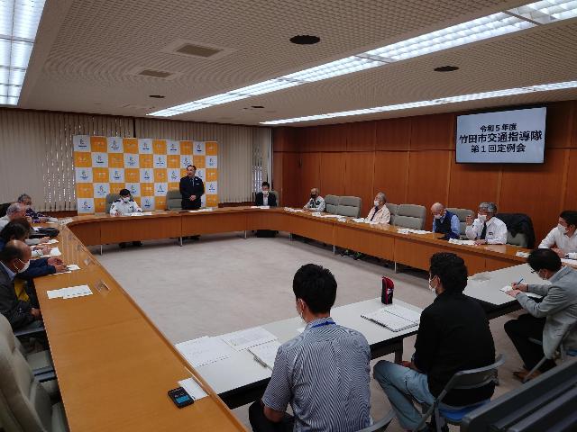 令和5年度竹田市交通指導隊定例会