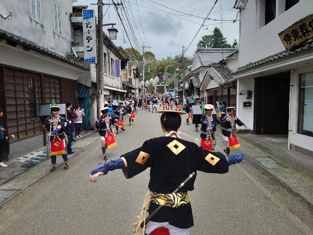 城下町の様子