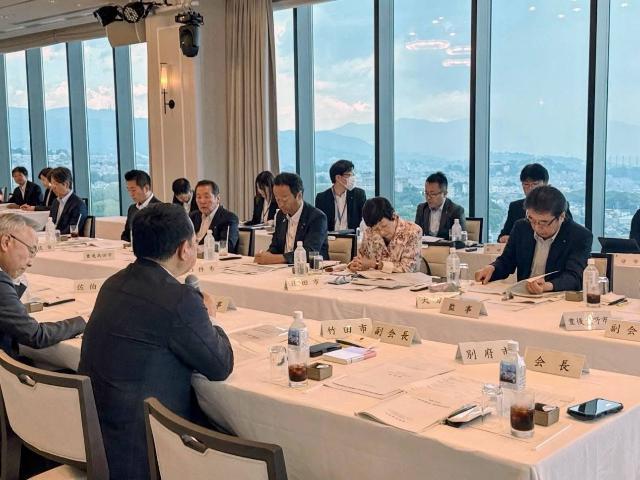 大分県市長会秋季定例会