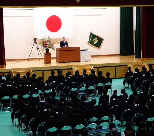 大分県立竹田高等学校卒業式