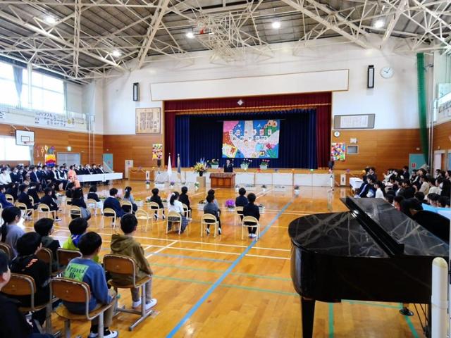 竹田小学校入学式