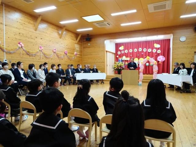 竹田市立竹田幼稚園入園式