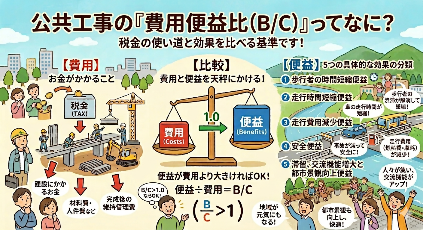 公共工事の費用便益比