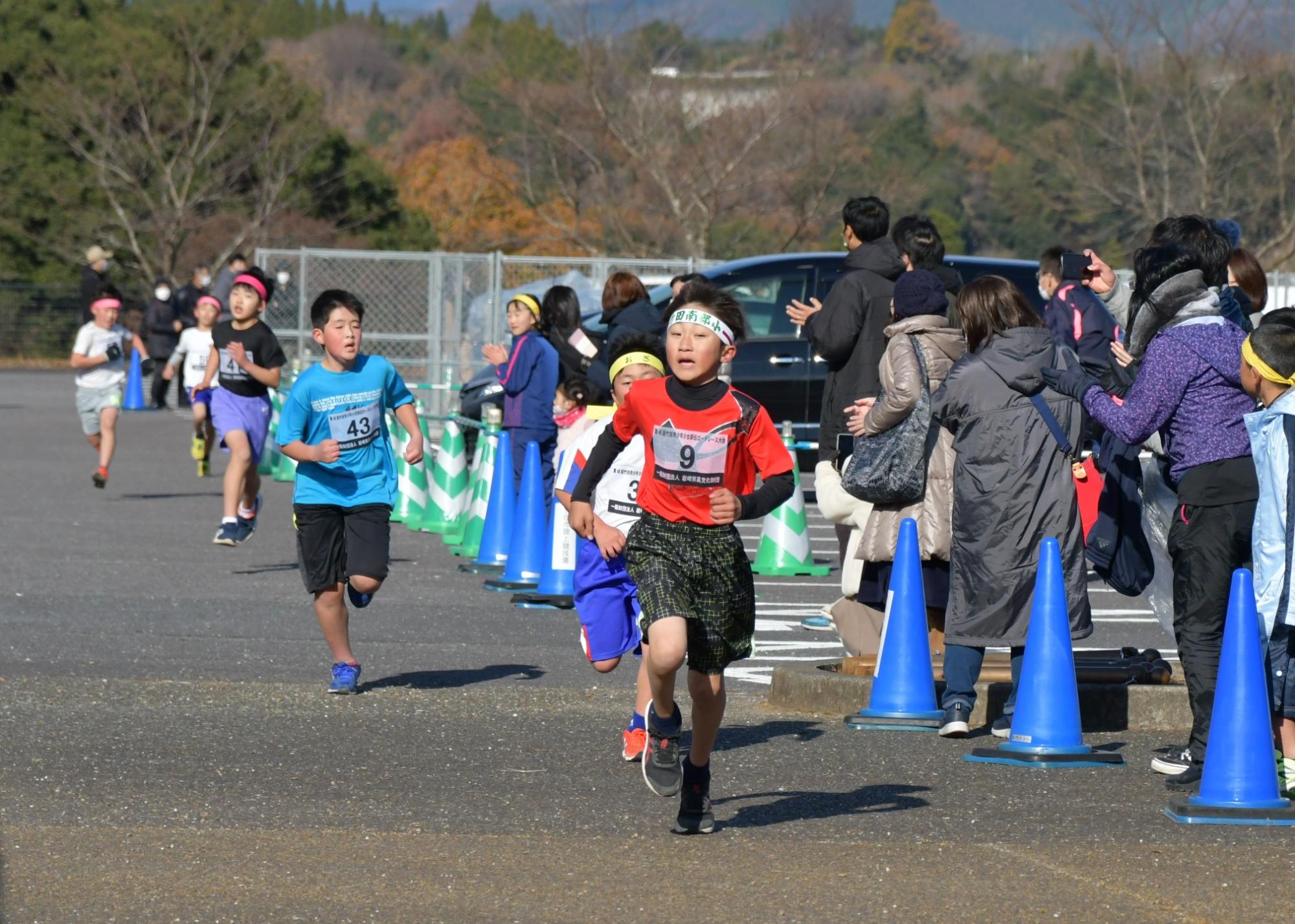 5年生男子フィニッシュ