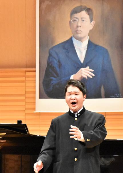 第77回瀧廉太郎記念全日本高等学校声楽コンクール第1位