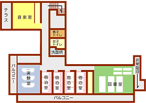 2階フロアマップ