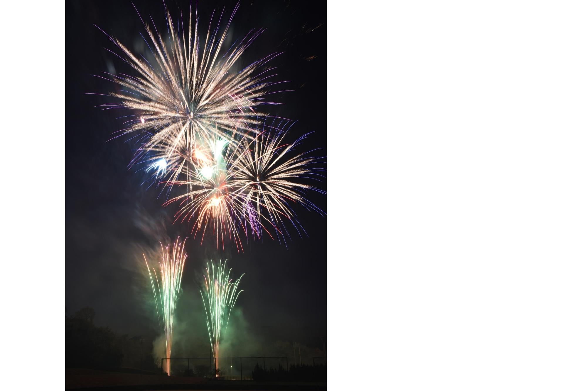 花火大会の様子